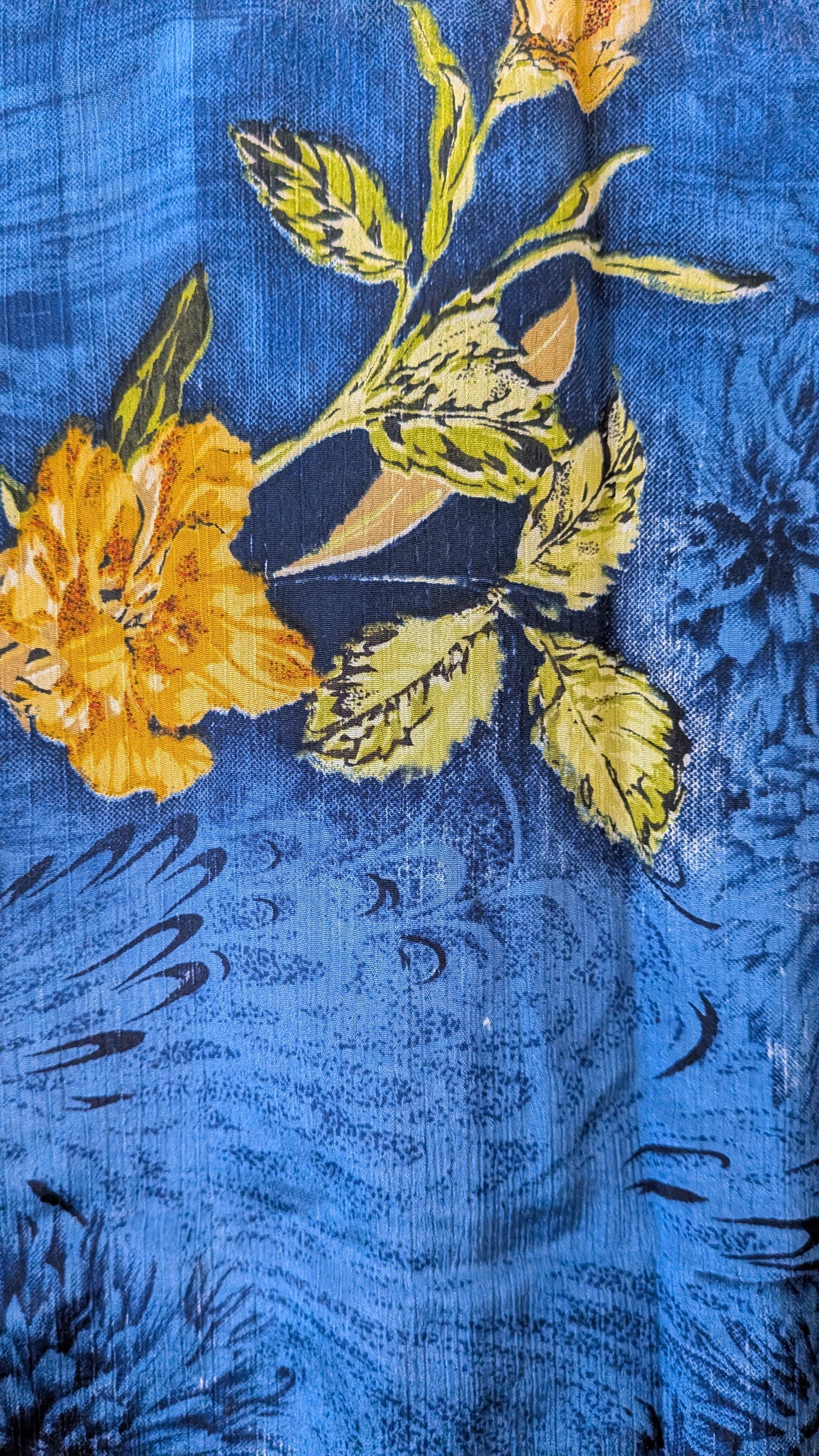 Wrap blouse bell sleeve