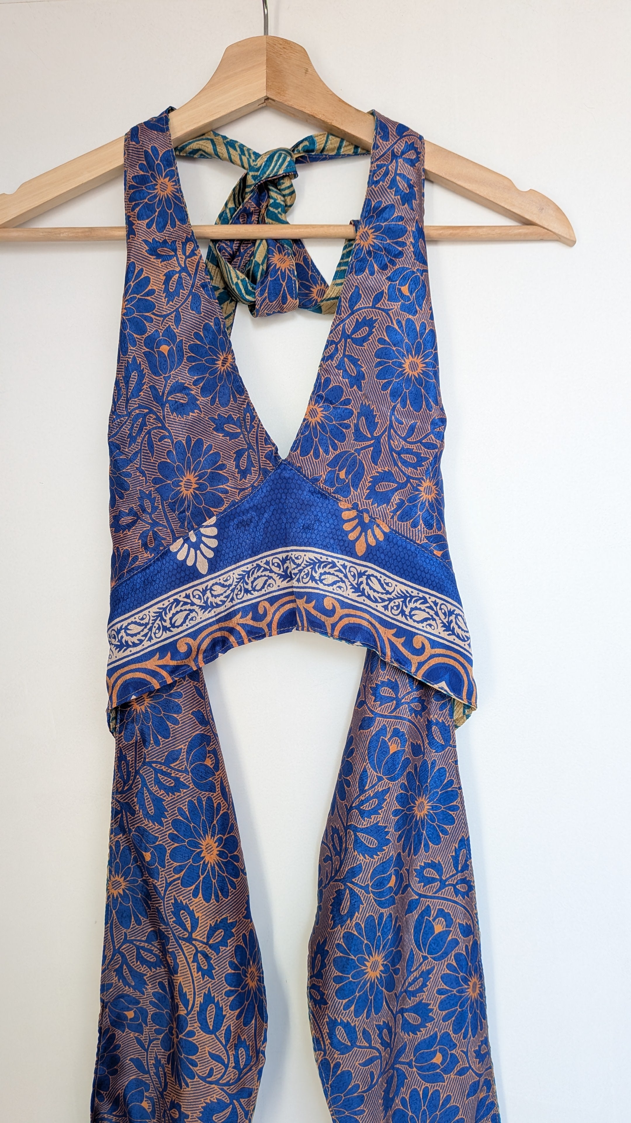 Reversible halter top