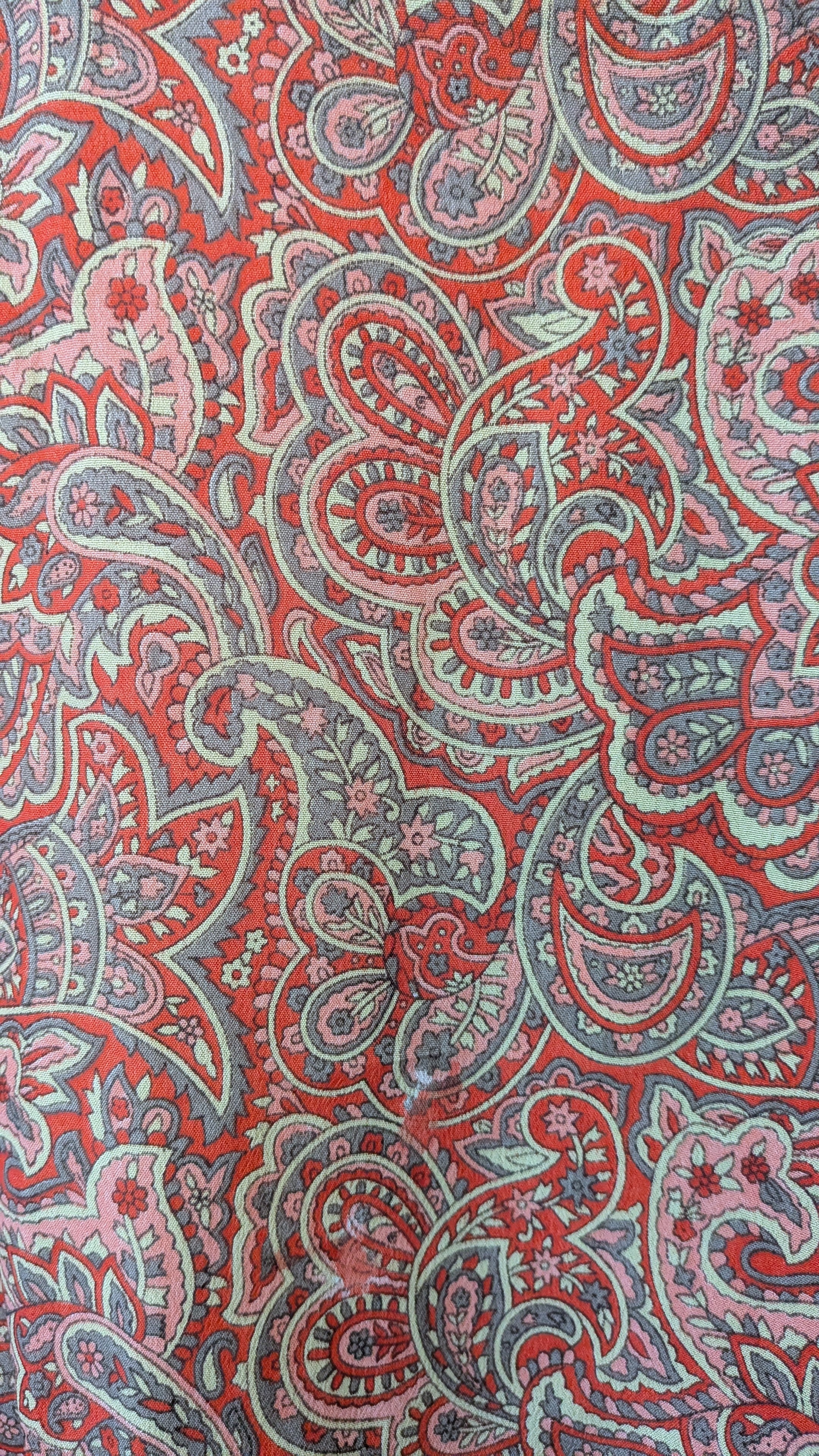 Wrap blouse with bishop sleeves