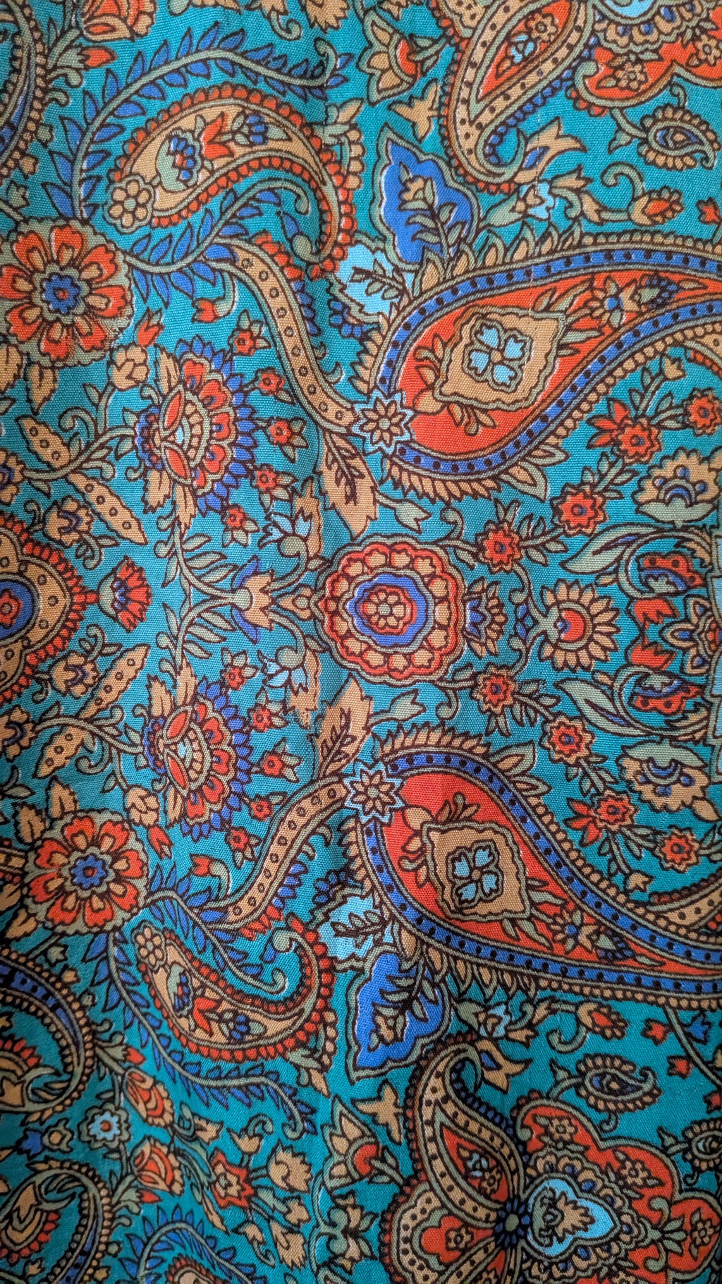 Wrap blouse with bishop sleeves