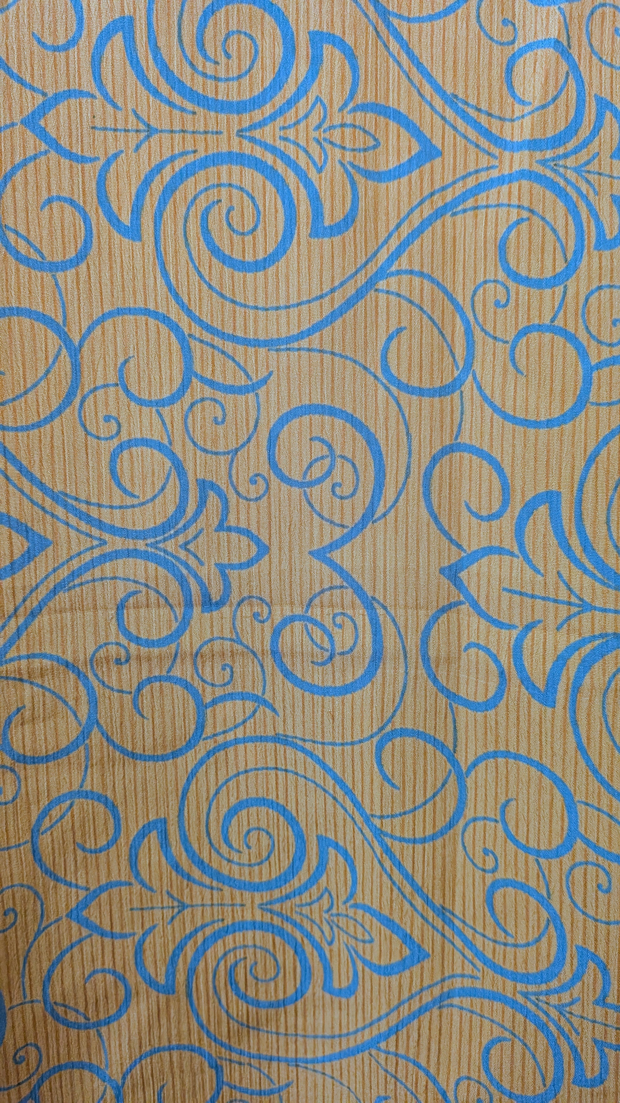 Wrap blouse with bishop sleeves