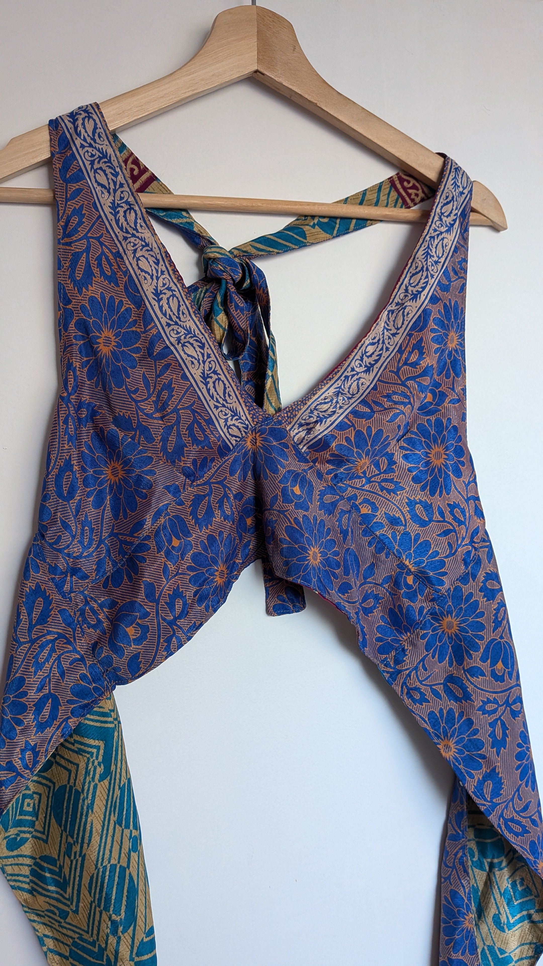 Reversible halter top