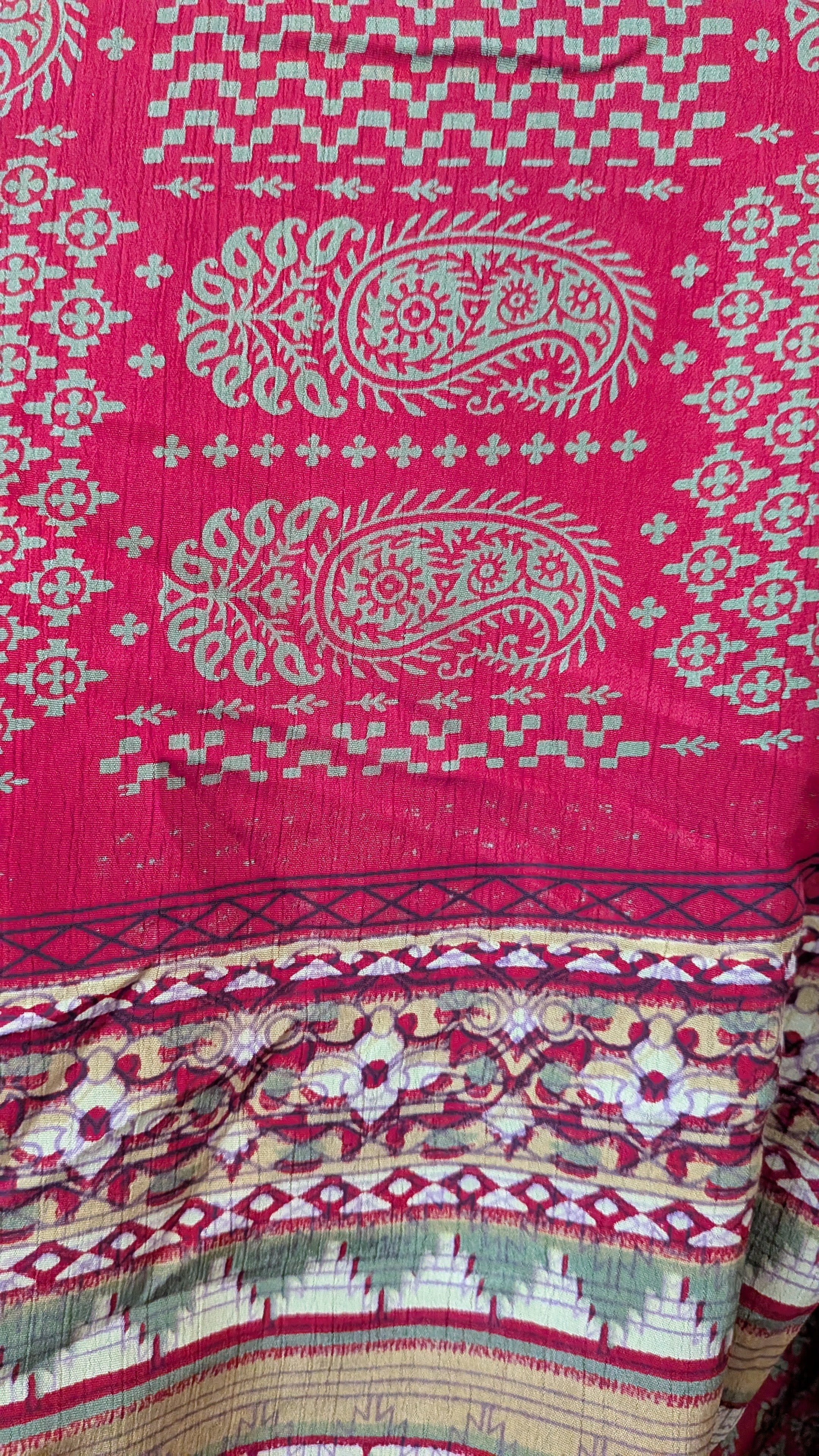 Wrap blouse bell sleeve