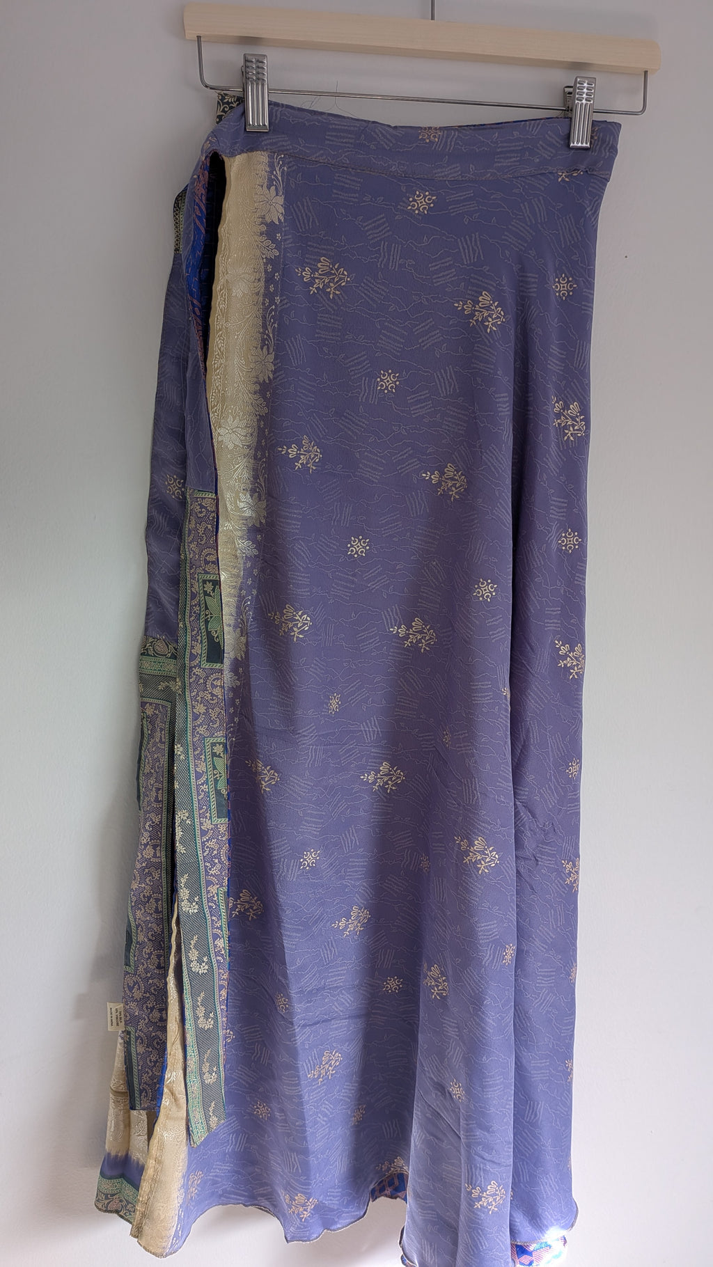 Long reversible skirt