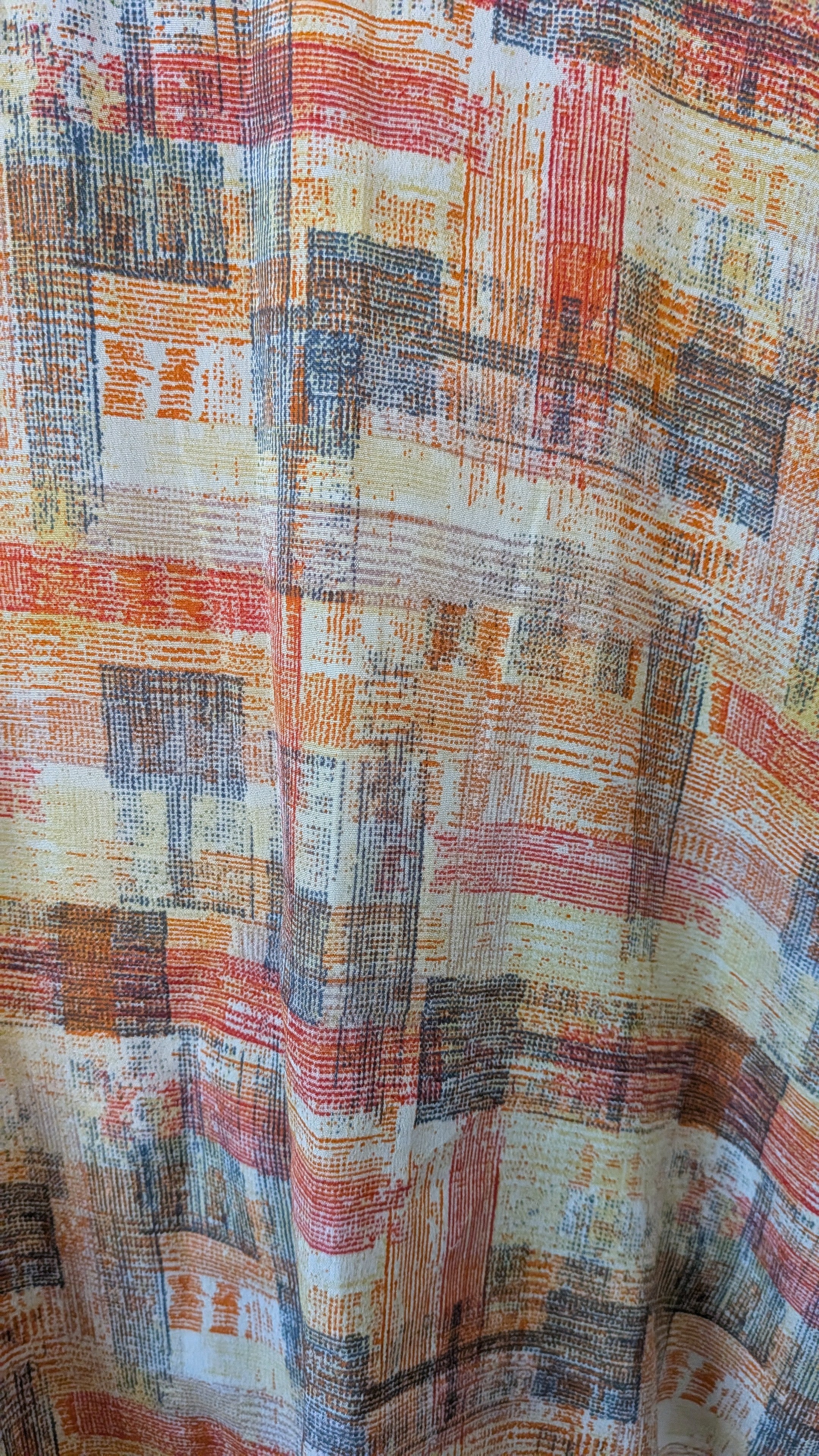 Wrap blouse with bishop sleeves