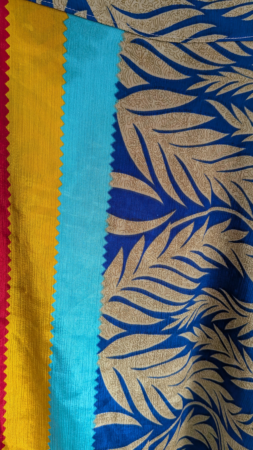 Long reversible skirt