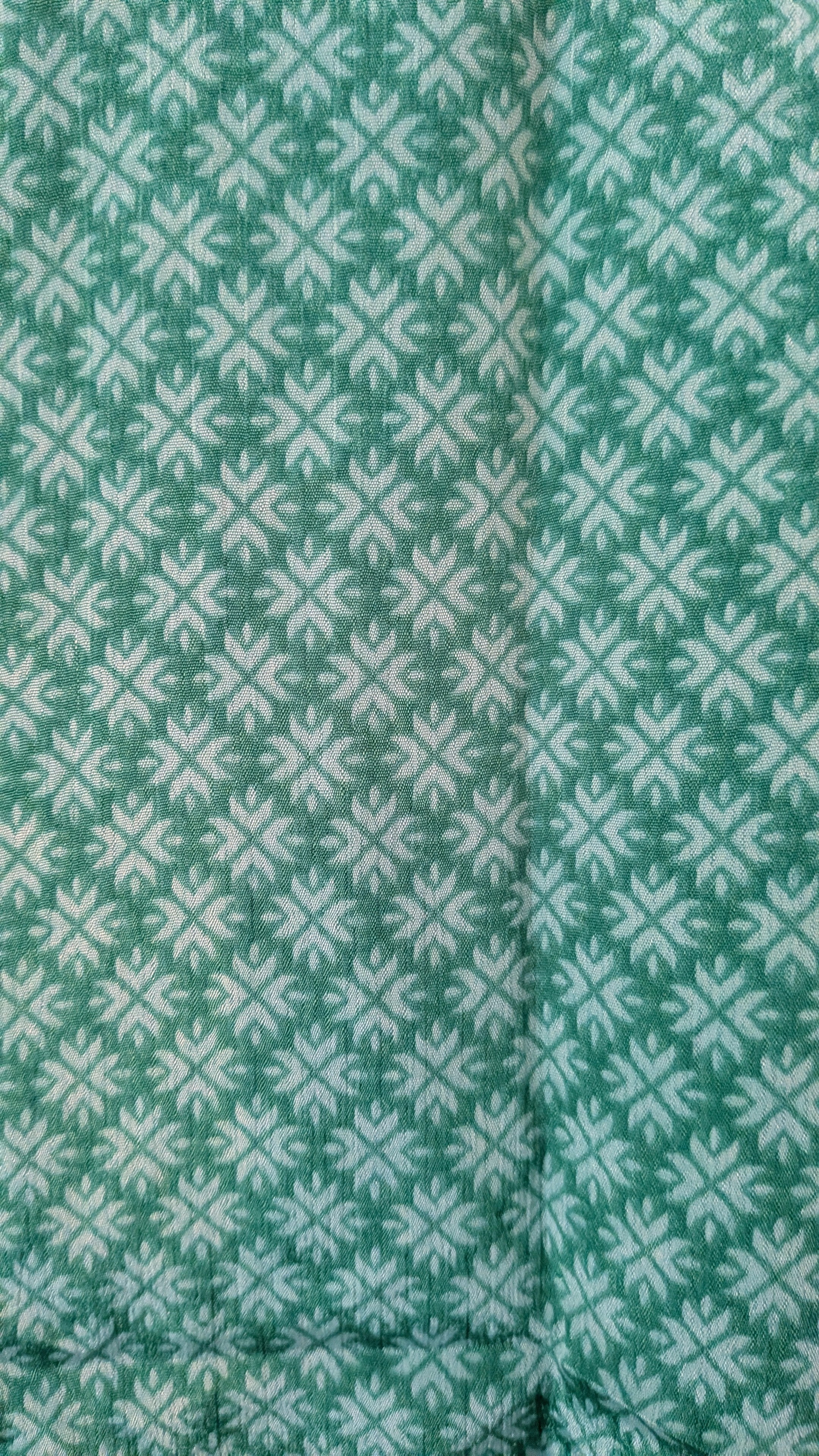 Wrap blouse bell sleeve