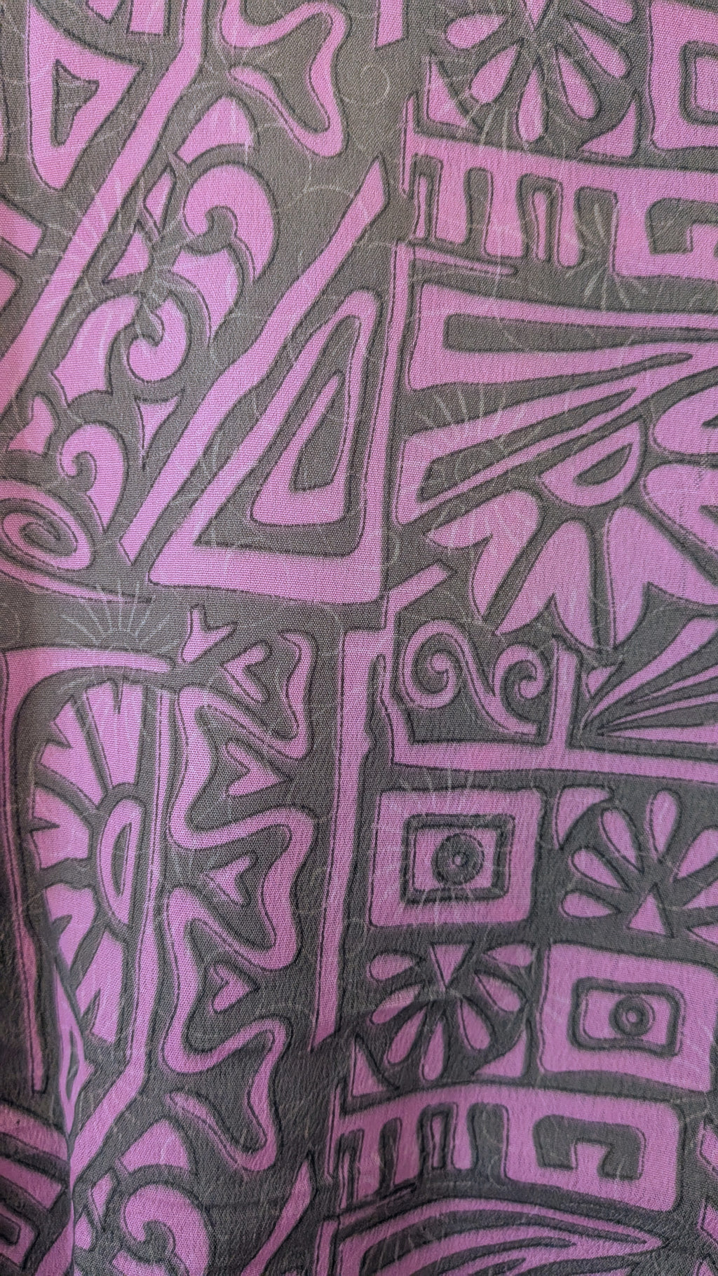 Wrap blouse with bishop sleeves