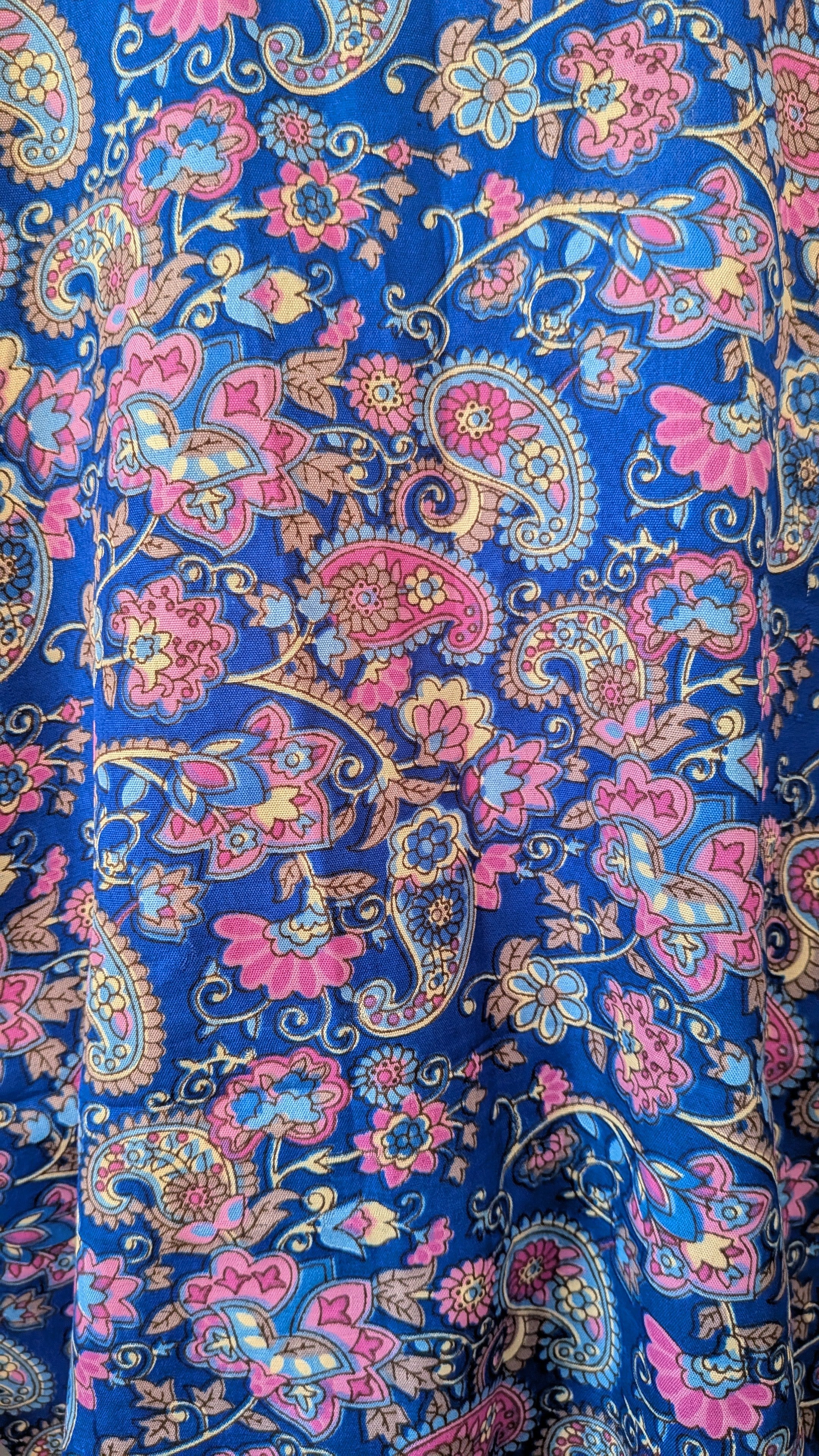 Wrap blouse with bishop sleeves