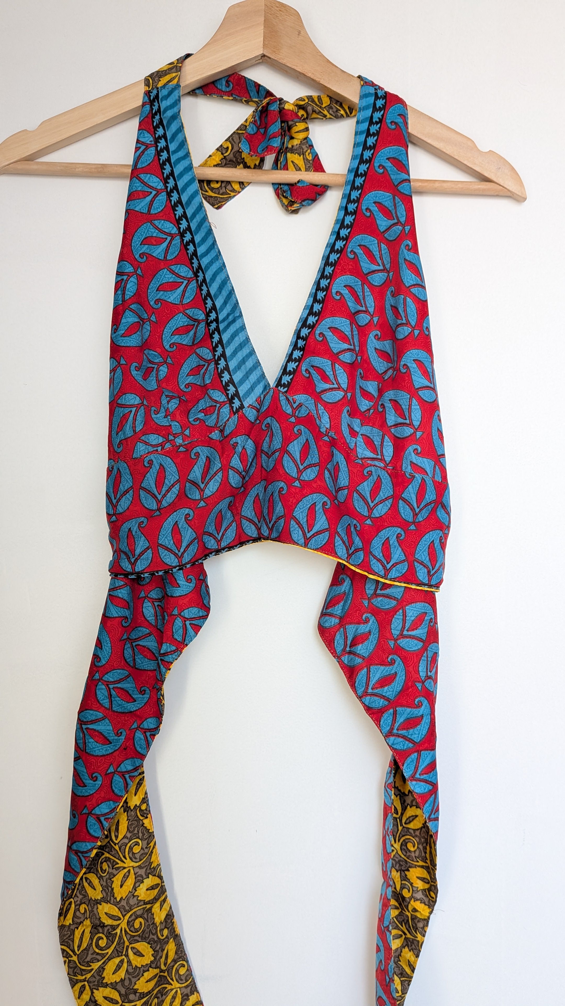Reversible halter top