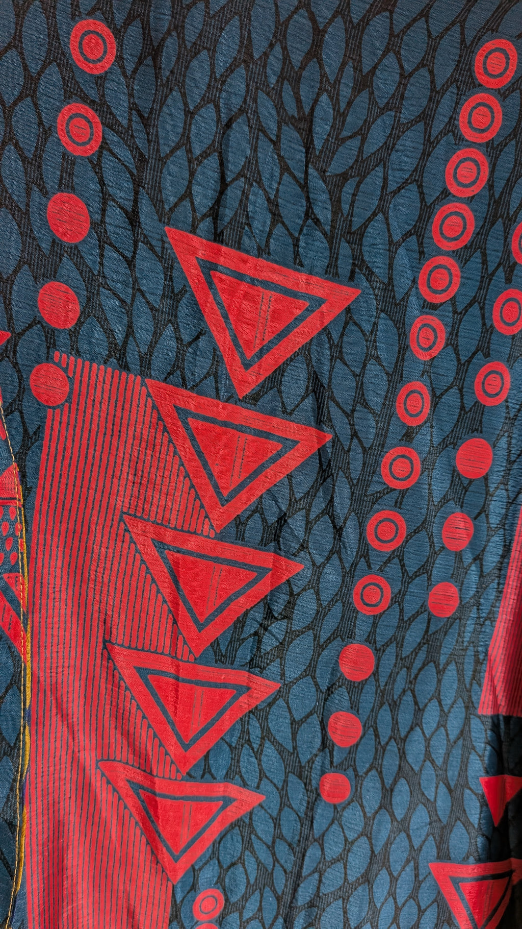 Long reversible skirt