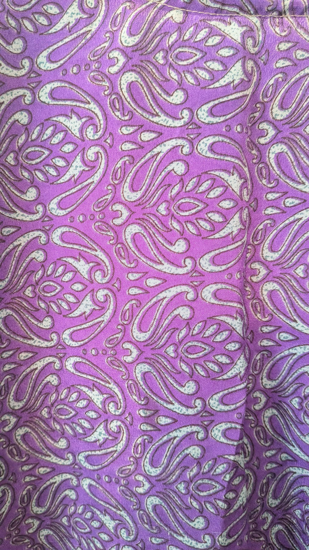 Wrap blouse with bishop sleeves