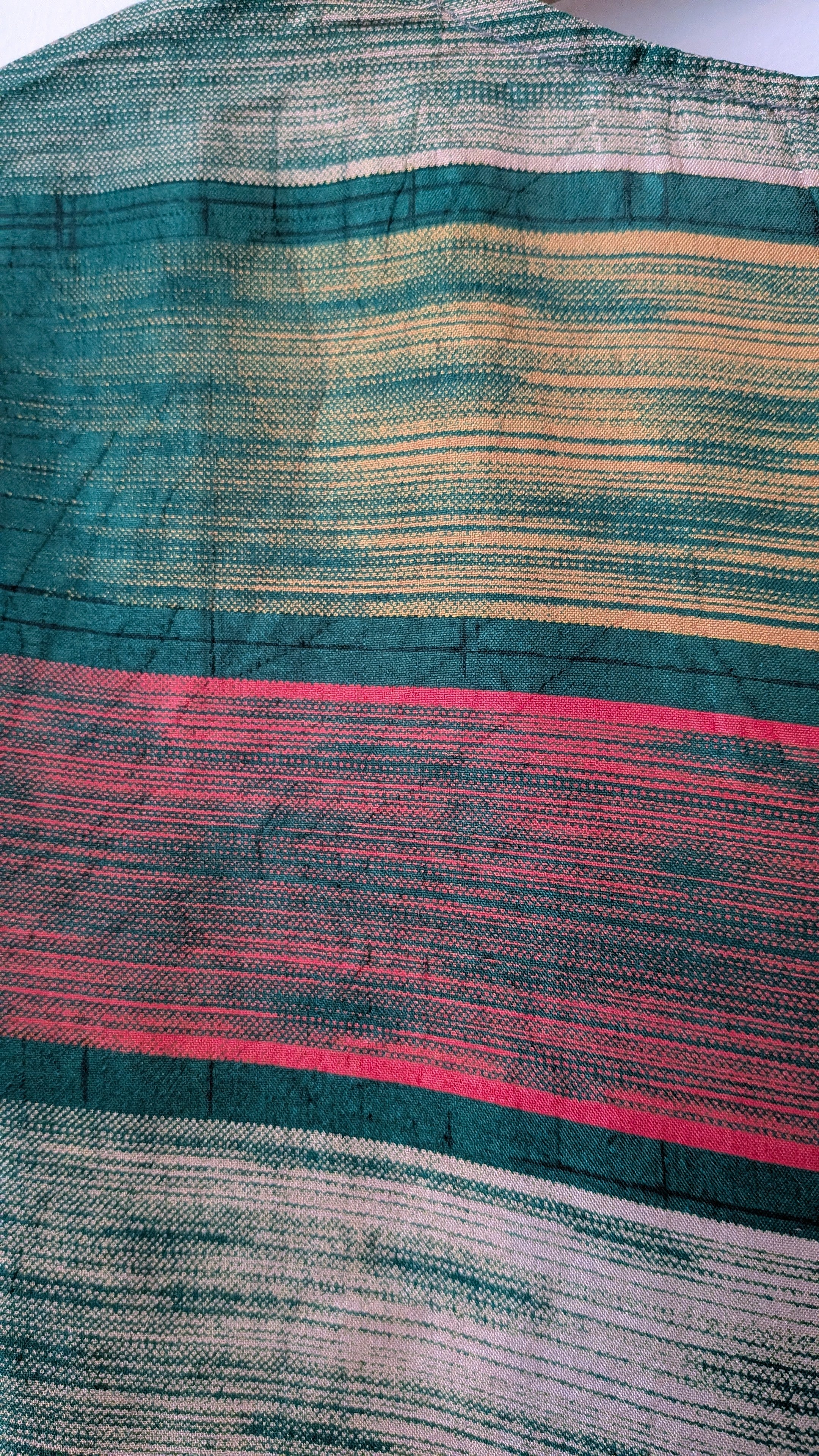 Wrap blouse bell sleeve